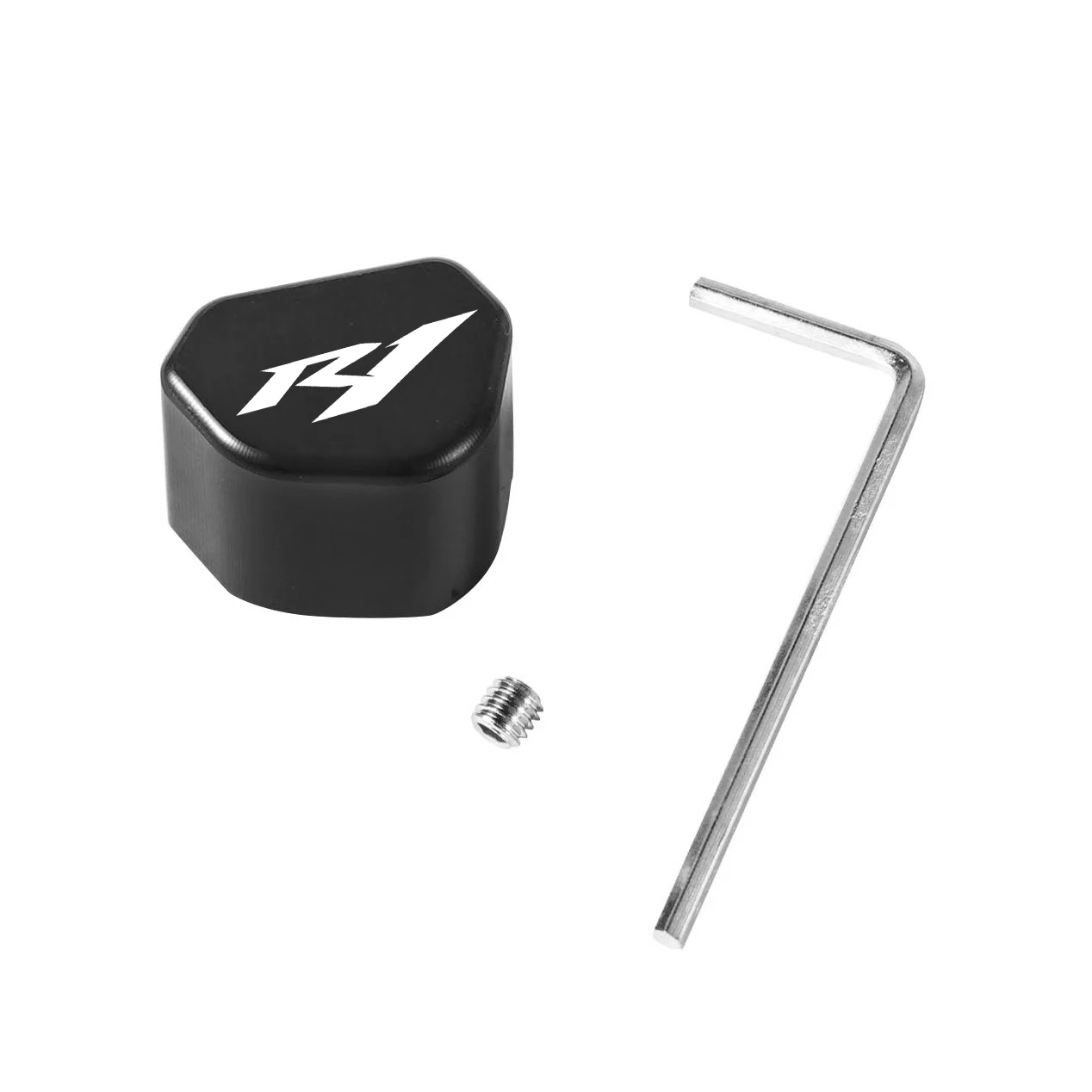 CNC Aluminum Motorcycle Switch Button Turn Signal Switch Key Cap For Yamaha  R1 YZF-R1 YZFR1 R1s Accessories