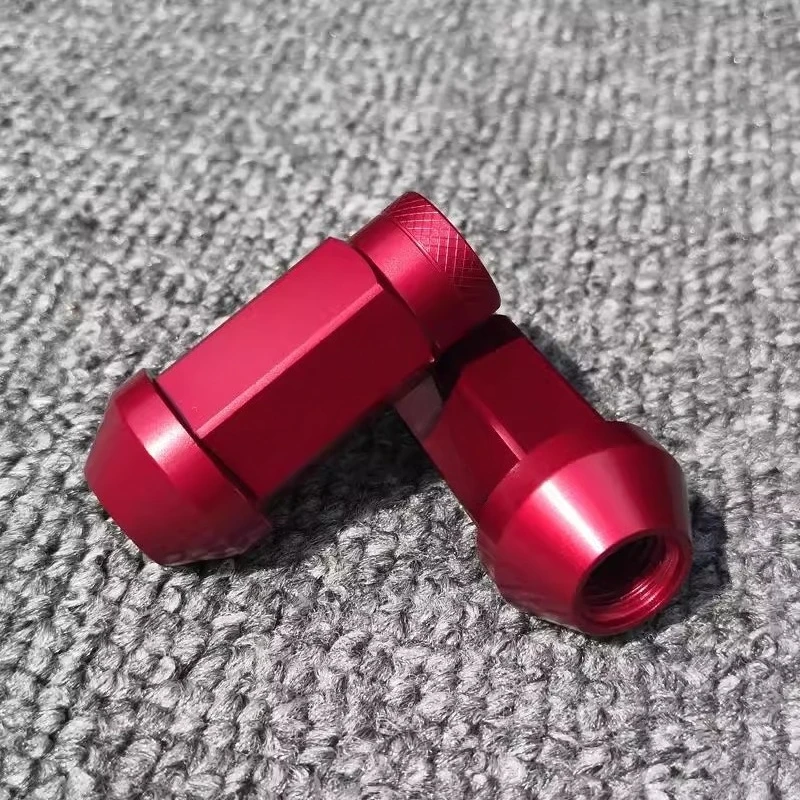 

Car Modification Wheel Hub Screw Nut Forging 7075 Lightweight Aluminum Alloy Nut Tire