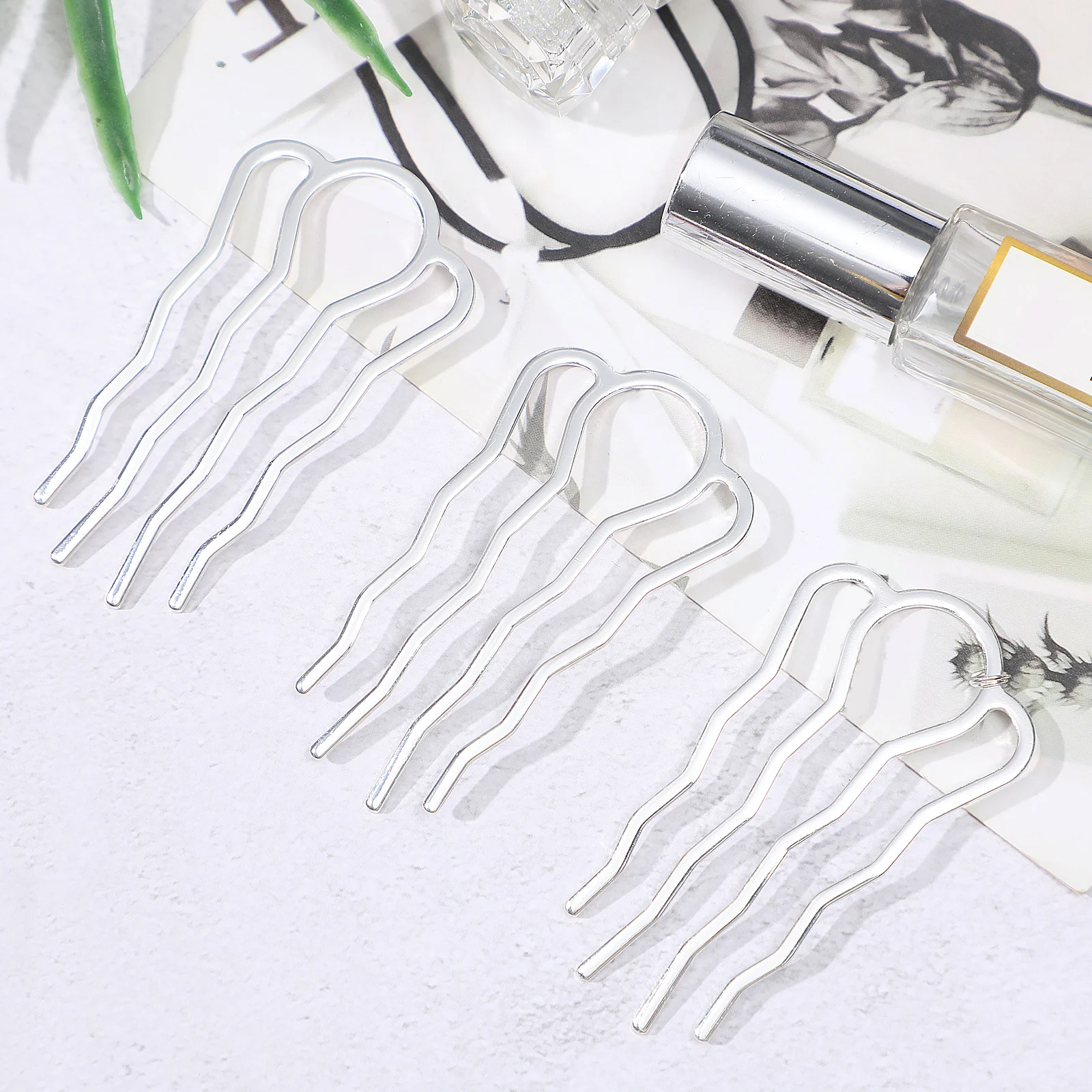 

6 шт. металлическая заколка для волос, простые нежные заколки для волос, древний головной убор «сделай сам», одежда Хан, китайский стиль, свадьба, день рождения