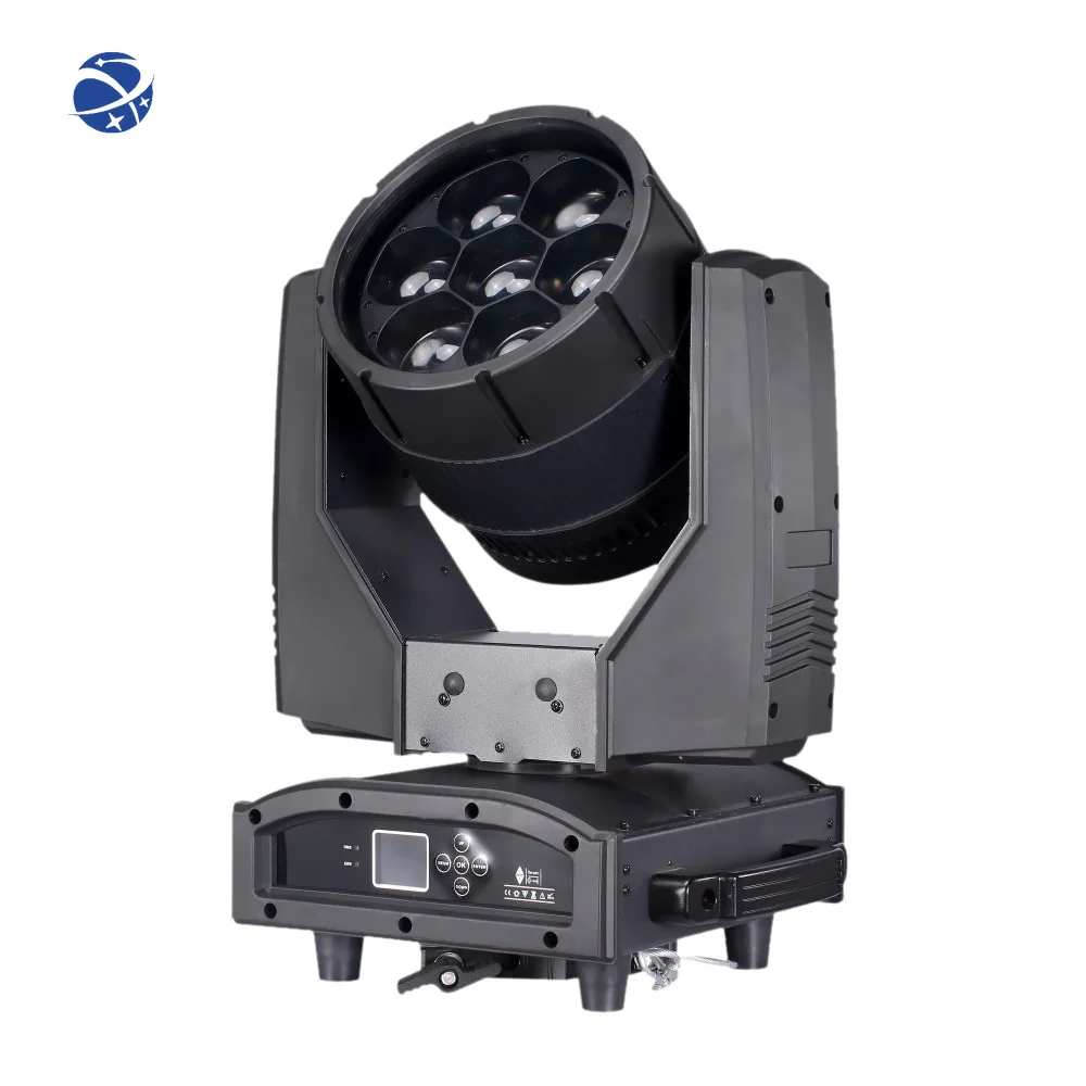 

Outdoor IP65 7pcs 60W Zoom Bee Eye LED Moving Head Lighting RGBW Emitting Color waterproof moving head Wash Moving Head