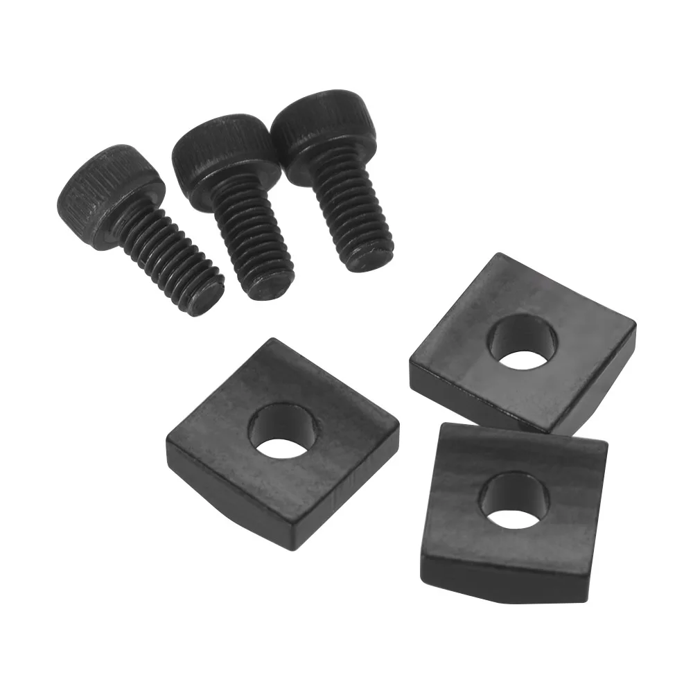 

Electric Guitar Tremolo Bridge Strings Locking System - 3pcs Nut Blocks & 3pcs Hex Screws - Black/Silver/Gold Options - Metal