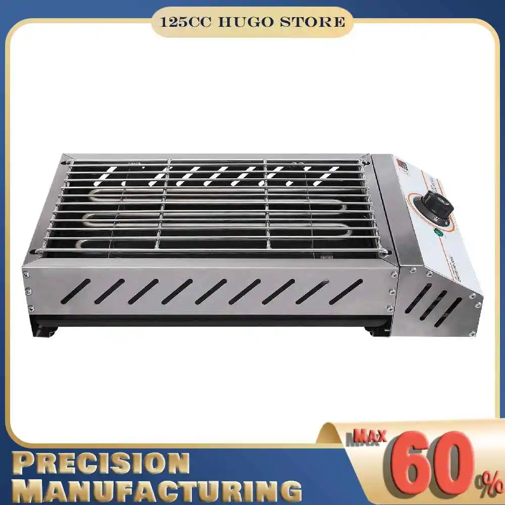Grill de Barbecue électrique Portable 2,5 kw, sans fumée, plaque chauffante électrique de table