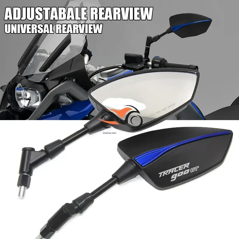 

For YAMAHA TRACER 900GT Tracer 700 900 GT Tracer700gt MT09 MT07 Motorcycle Adjustabale Side Rearview Mirrors Universal Rearview