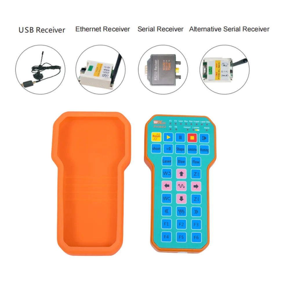 Programmable Function 2nd Development Wireless CNC Remote handle Controller for CNC System OEM Offered Laser Cutting Engraving