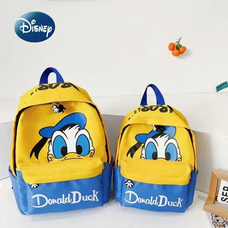 Disney Mickey New Children's School Bag Cartoon Cute Children's Backpack Fashion Luxury Brand Boys' School Bag High Quality