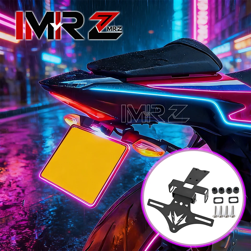 

Motorcycle Parts Rear License Plate Holder Bracket Tail Tidy Fender Parts For CB CBR CB400X CB500X CB400F CB500F CBR400R CBR500R