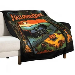 Halloweentown Book Classic . Throw Blanket Beautiful Blankets Decorative Bed Blankets