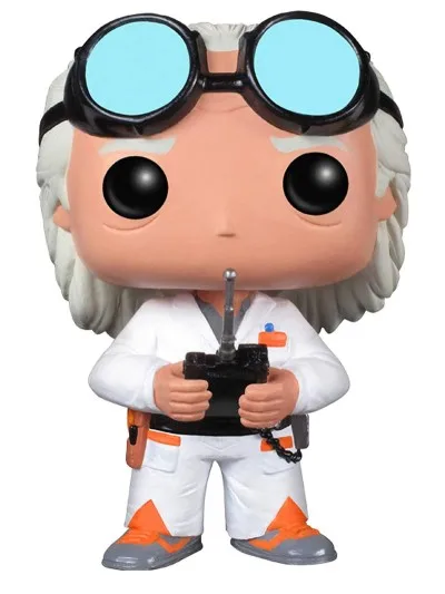 Funko Pop Dr. Emmet Brown Back to The Future 50