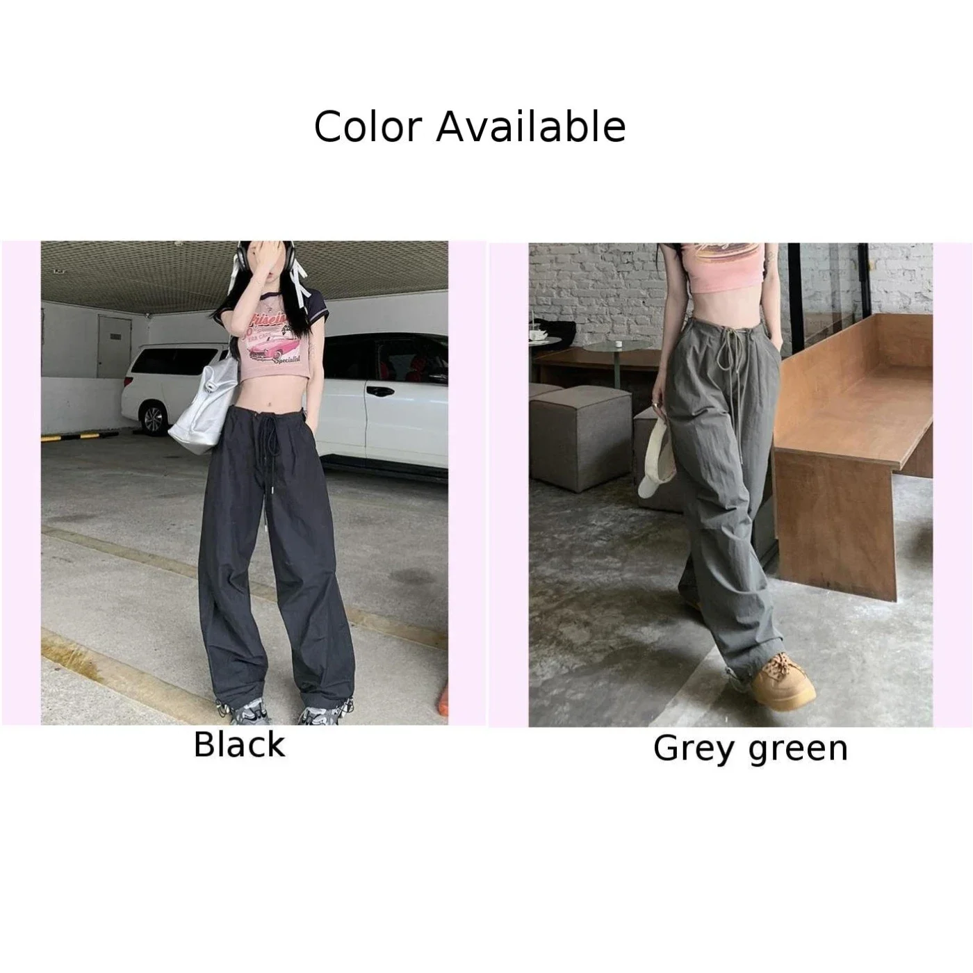 Casual Fashion Pants Loose Fit Trousers Leisure Wear M Applicable For Female Brand New Condition Comfortable Fit Style