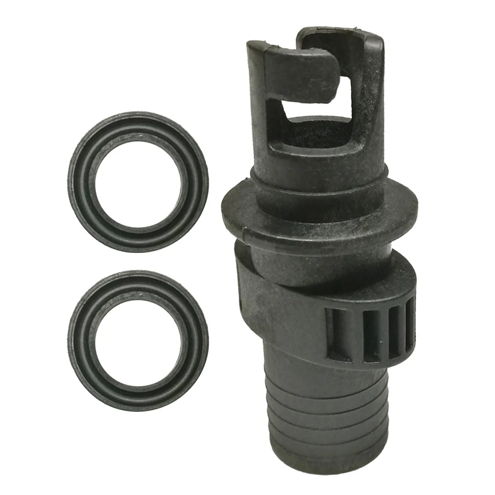 Inflatable PVC Boat Kayak Air Valve Adapter Inflation Dinghy Valve Adaptor Air Pump Hose Screw Valve Connector