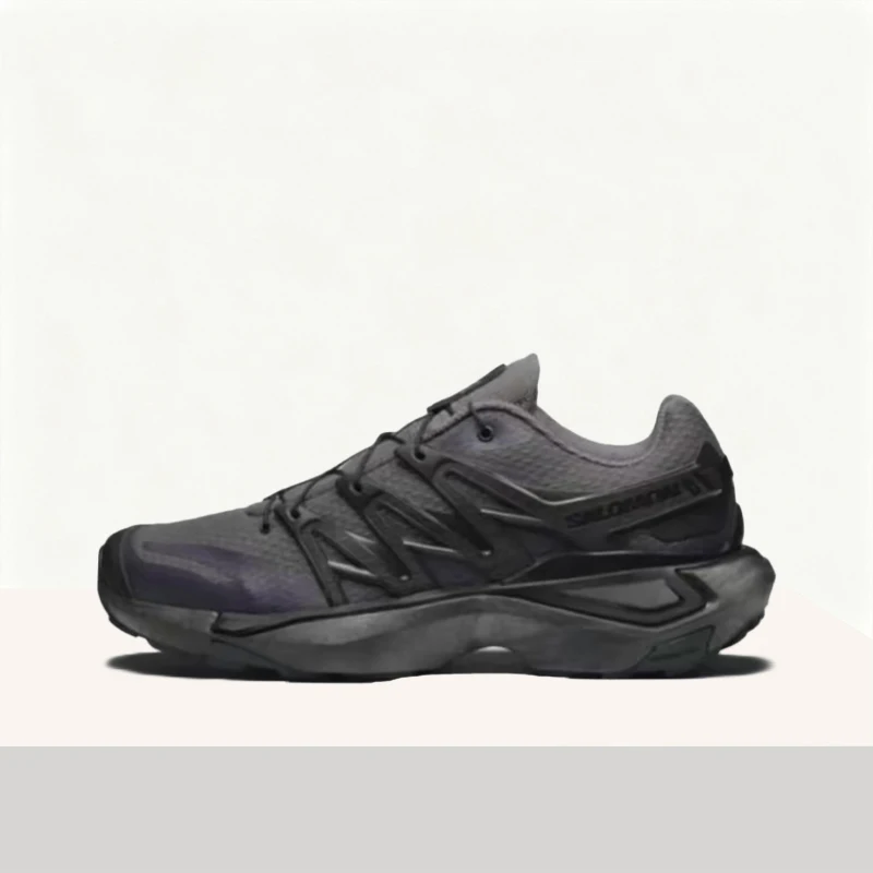 

Salomon XT PU.RE Advanced: Cushioned, Breathable, Lightweight Low-Top Running Shoes (Unisex) ,gray and black L47604800