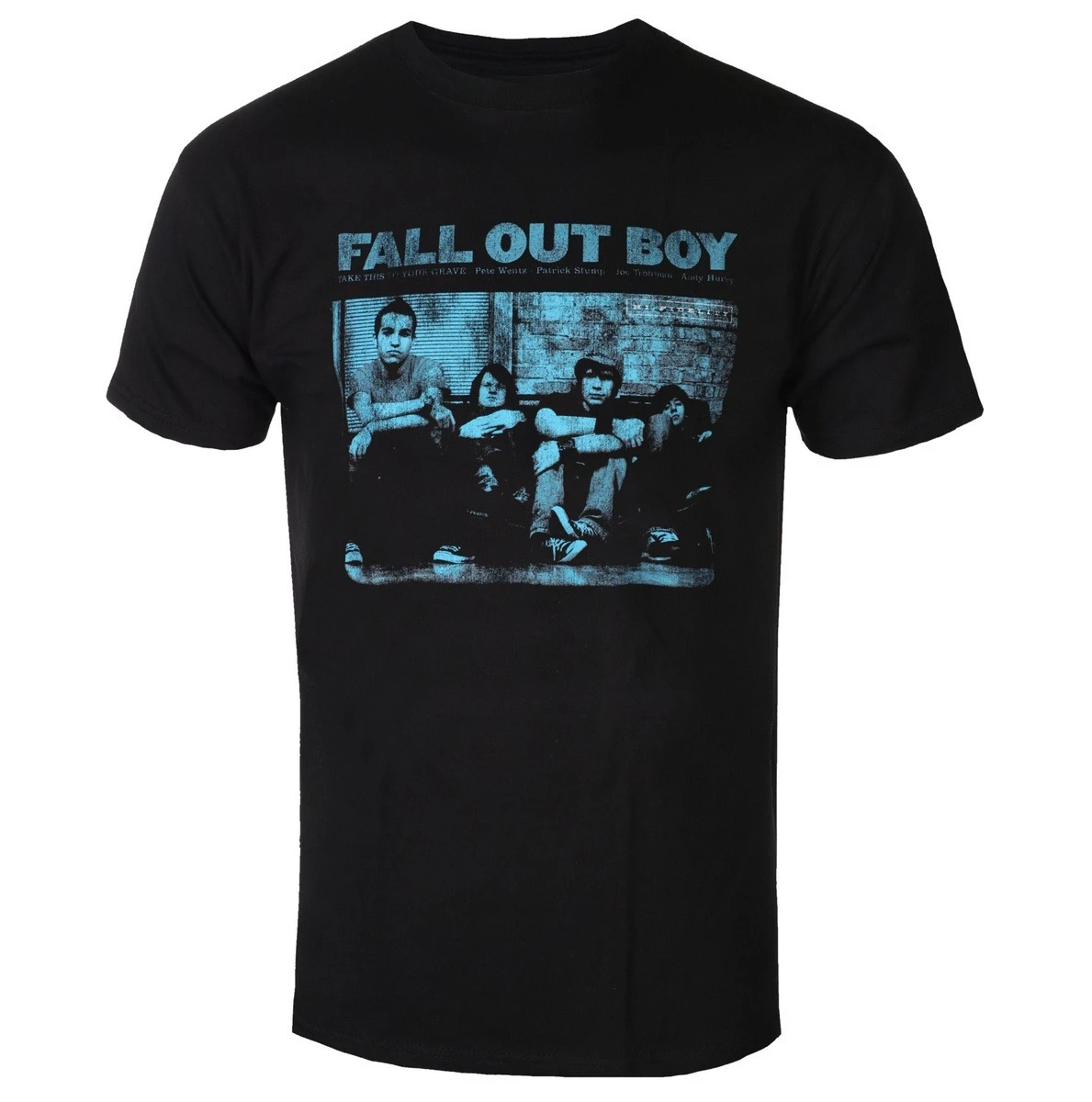 

Fall Out Boy TTTTG Периферийная одежда с узором и принтом Летние элитные брендовые хлопковые мужские и женские футболки с короткими рукавами