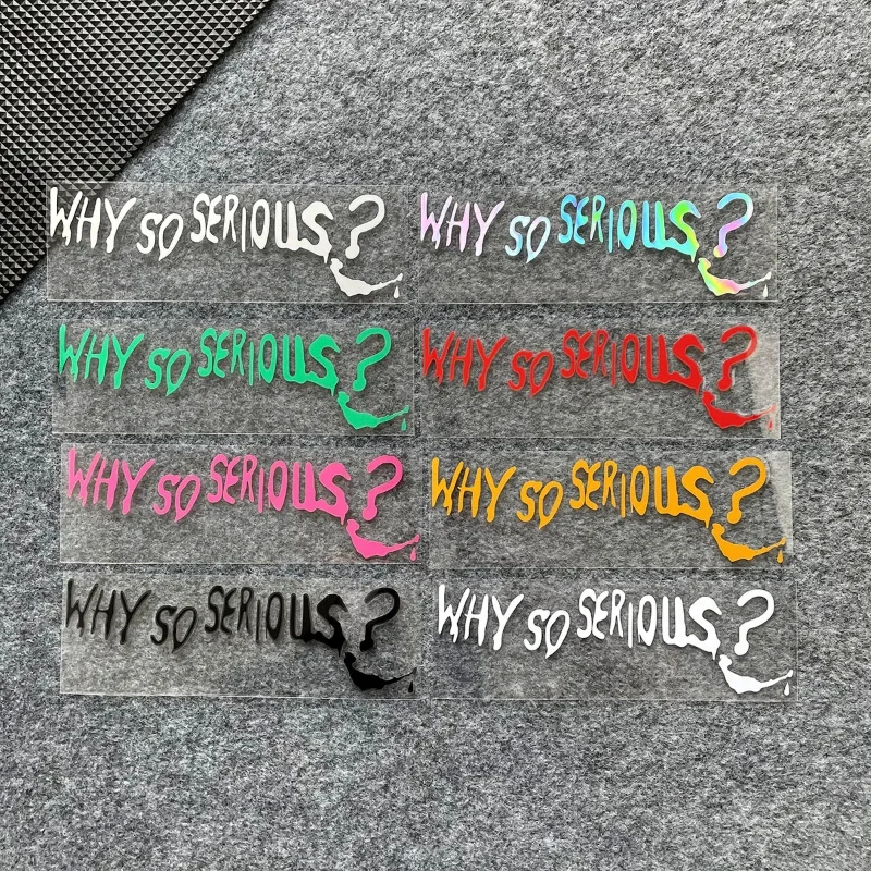 

Почему так серьезные наклейки на велосипед, мотоцикл, светоотражающие наклейки для автомобиля, индивидуальные креативные буквы, декоративная лампа, винил