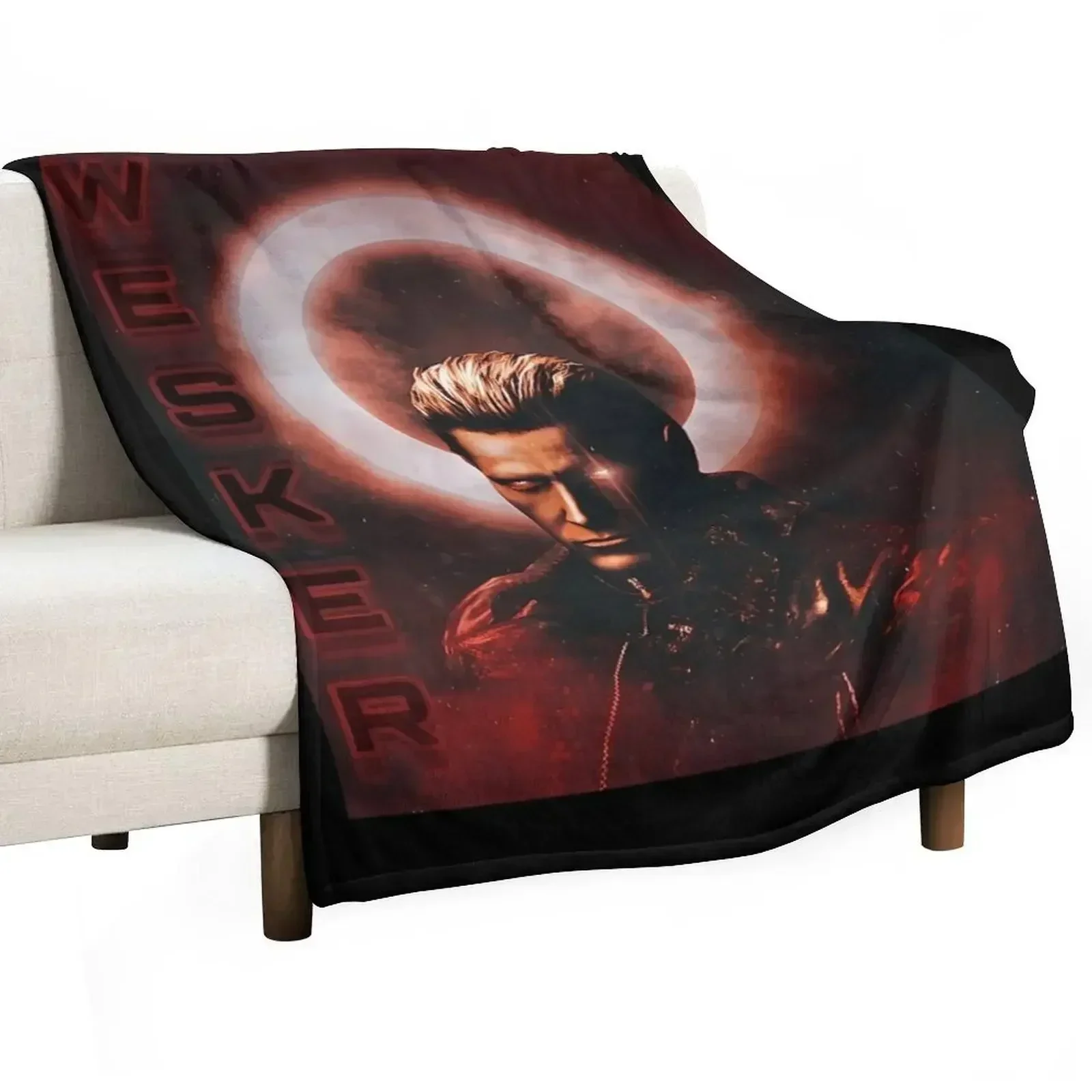 Wesker Glow Throw Blanket Soft Plush Plaid For Baby Giant Sofa sofa bed Plaid Camping Blankets