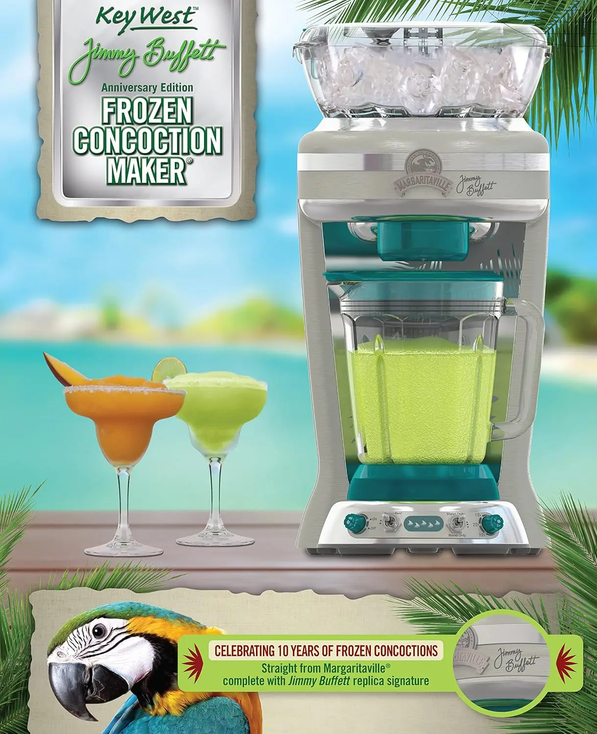 Jimmy Buffet Signature Edition Frozen Concoction Maker, DM1946
