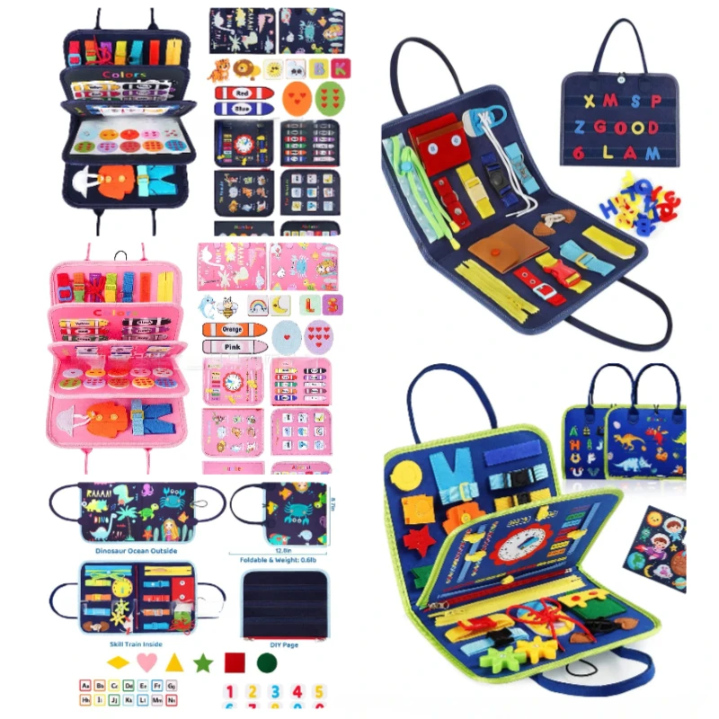 

Многофункциональная детская забавная обучающая доска Happy Toys, фетровая доска для раннего образования, детская обучающая и интеллектуальная доска