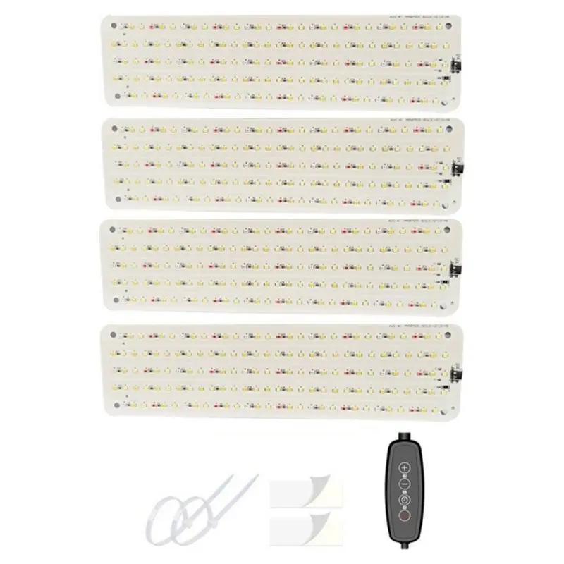 bhbd-under-cabinet-led-growing-light-1-set-dimmable-timer-european-standard-plug-eu-eu-plug
