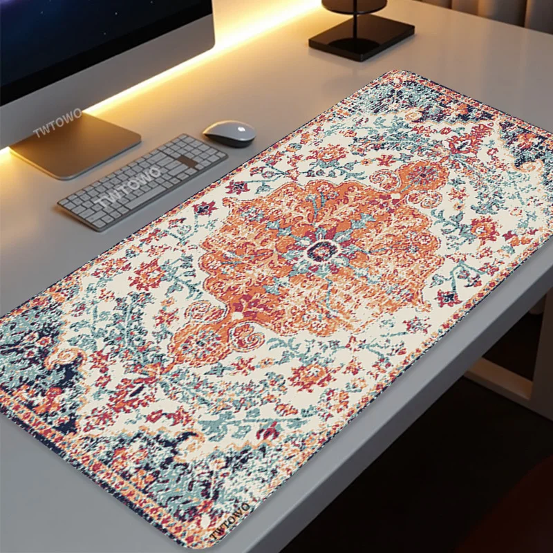 Mouse Pad Persian Gamer printon demand Computer Large Home Mousepad XXL Playmat Soft Office Natural Rubber Mouse Mats Table Mat