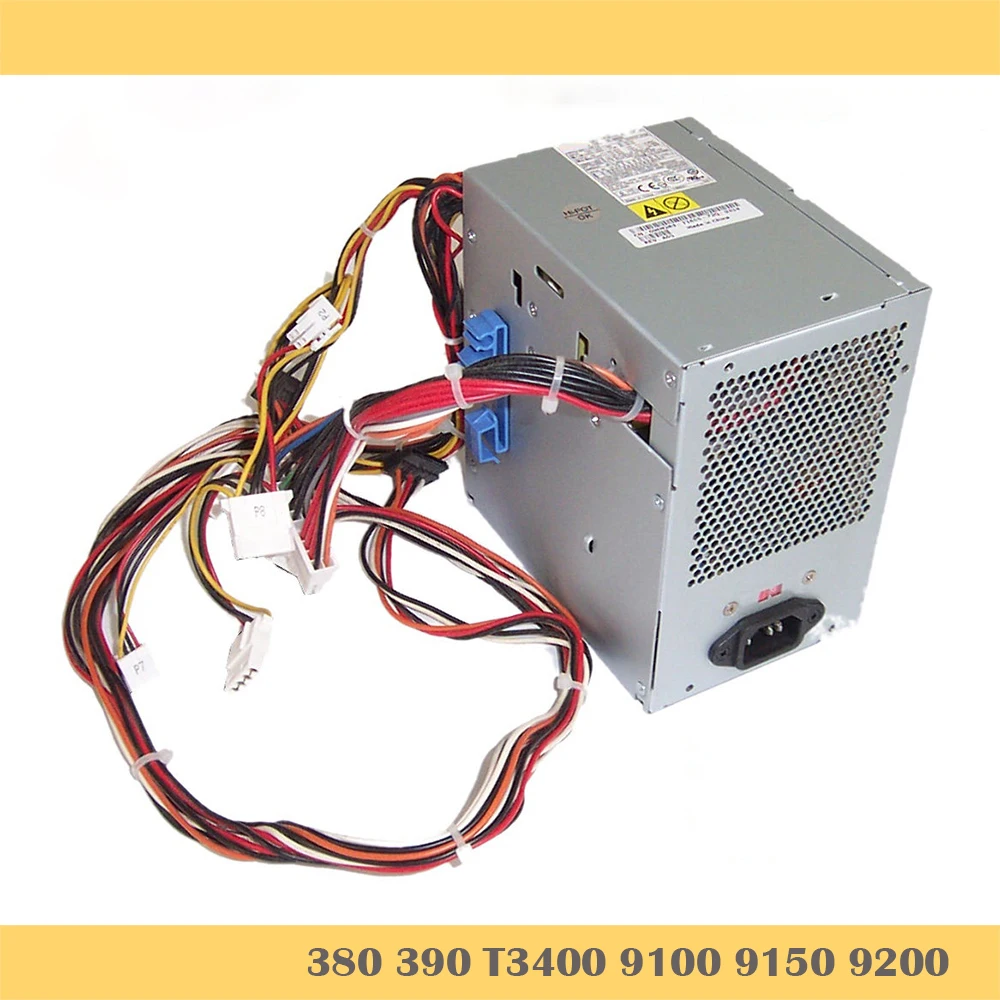 100% Working For 380 390 T3400 9100 9150 9200 N375P-00 L375P-00 NPS-375AB A Power Supply Fully Tested