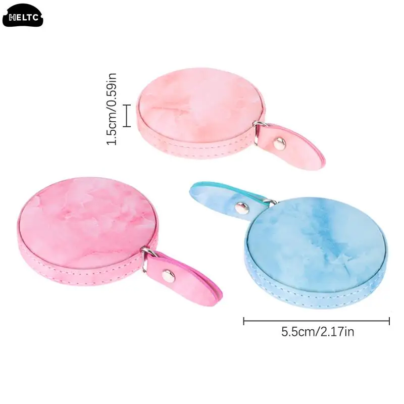 100/150cm PU Portable Retractable Ruler Tape Measure Height Children Ruler Centimeter Inch Roll Tape Cinta Metrica Retractil 1pc