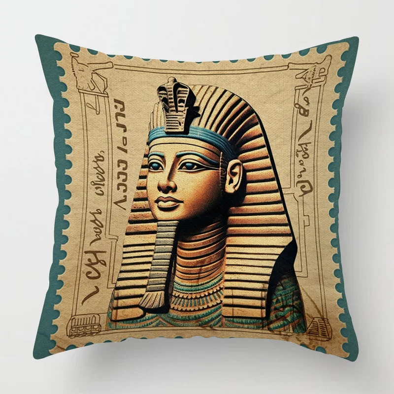 Modern Decorative Cushion for Home Living Room Decor Throw Pillow Cover 45*45 40x40cm 60x60cm 45x45cm 50x50cm Egypt pharaoh