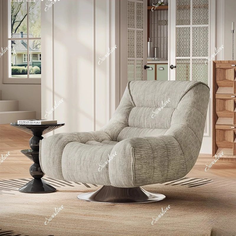 Single sofa single bread swivel chair retro sleepable lazy leisure chair