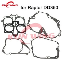 Motorcycle Engine Full Complete Gasket Set for Regal Raptor DD350 DD 350 320cc DD350G DD350E-6C