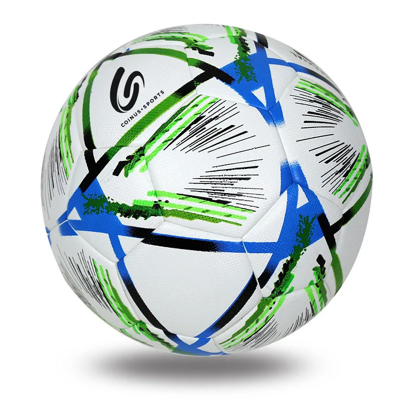 

Custom Logo Official Match Training Size 5 4 3 Soccer Ball Pu Leather Football Soccer Ball