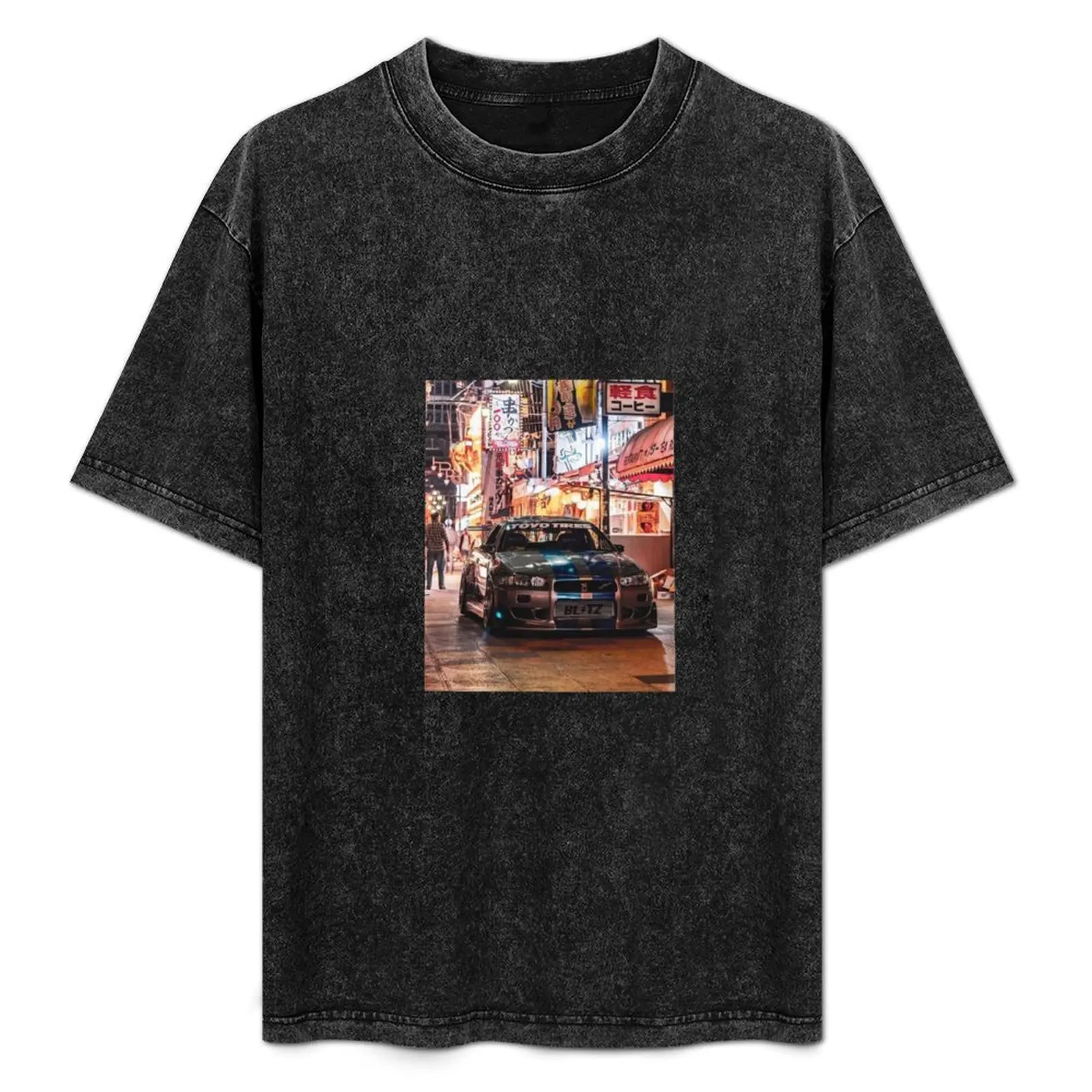 jdm, japanese car T-Shirt cotton graphic tees quick-drying vintage t shirts vintage graphic tee vintage t shirt men