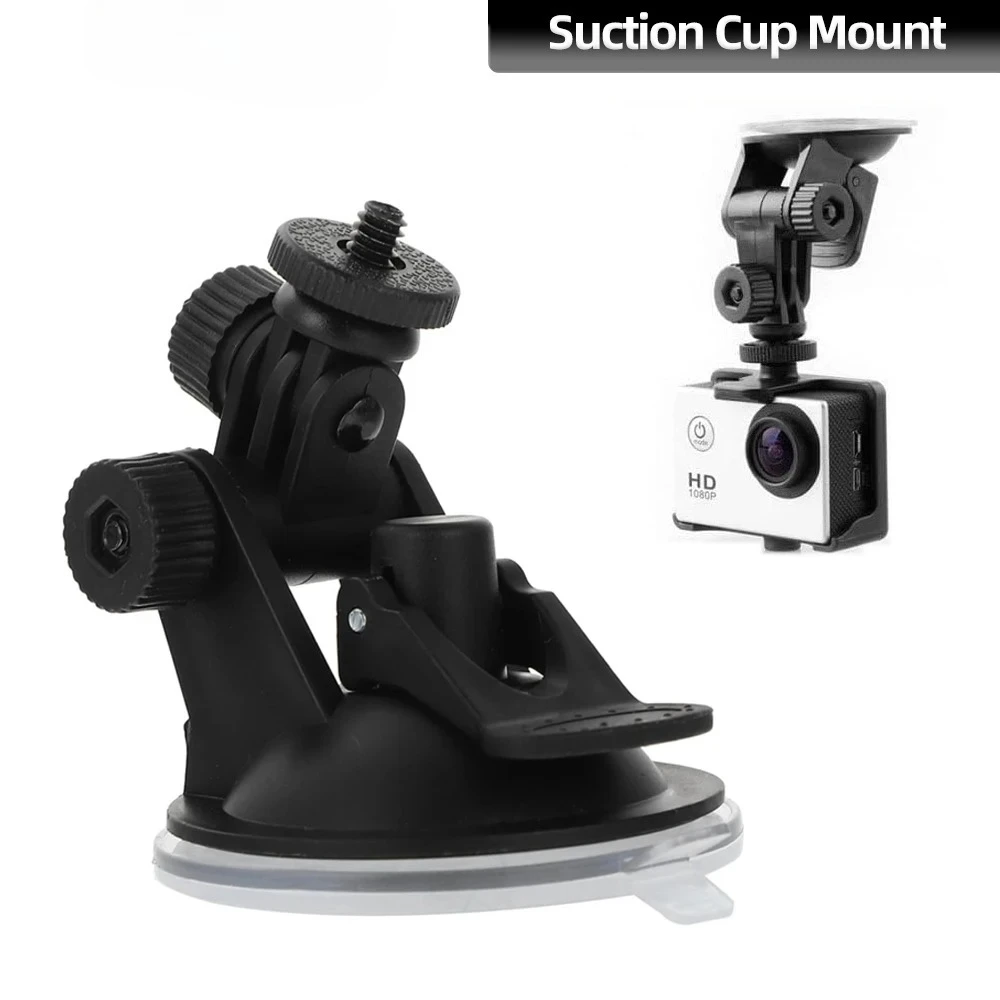 For GoPro Car Suction Cup Mount Windshield Mount for GoPro Hero 13 12 11 10 Insta360 X4 DJI Action 4 3 Action Camera Accessories