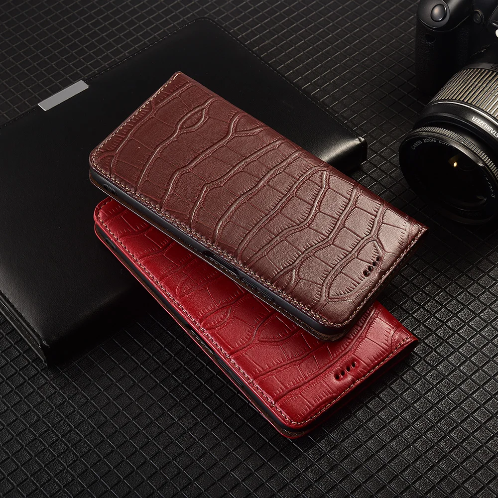 حافظة جلدية أصلية لبطن التمساح لهاتف انفينيكس زيرو 20 30 40 X Pro Neo Ultra 4G 5G حافظة بطاقات مقاومة للخدش #2