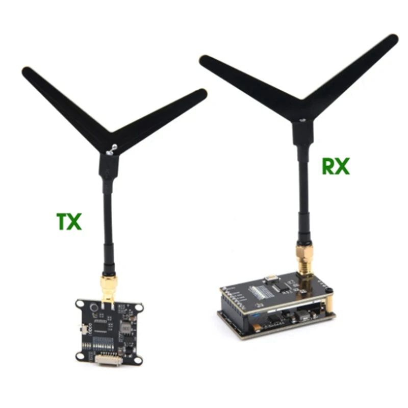 FPV 1.2G 0.1MW/25MW/200MW/800MW per 9CH RX FPV Combo per modelli RC Drone Quad Booster