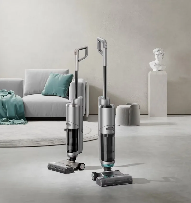 

Мощный домашний беспроводной пылесос 2-в-1, швабра для влажной и сухой уборки для твердых полов, шерсть домашних животных, одношаговая уборка для жидких отелей