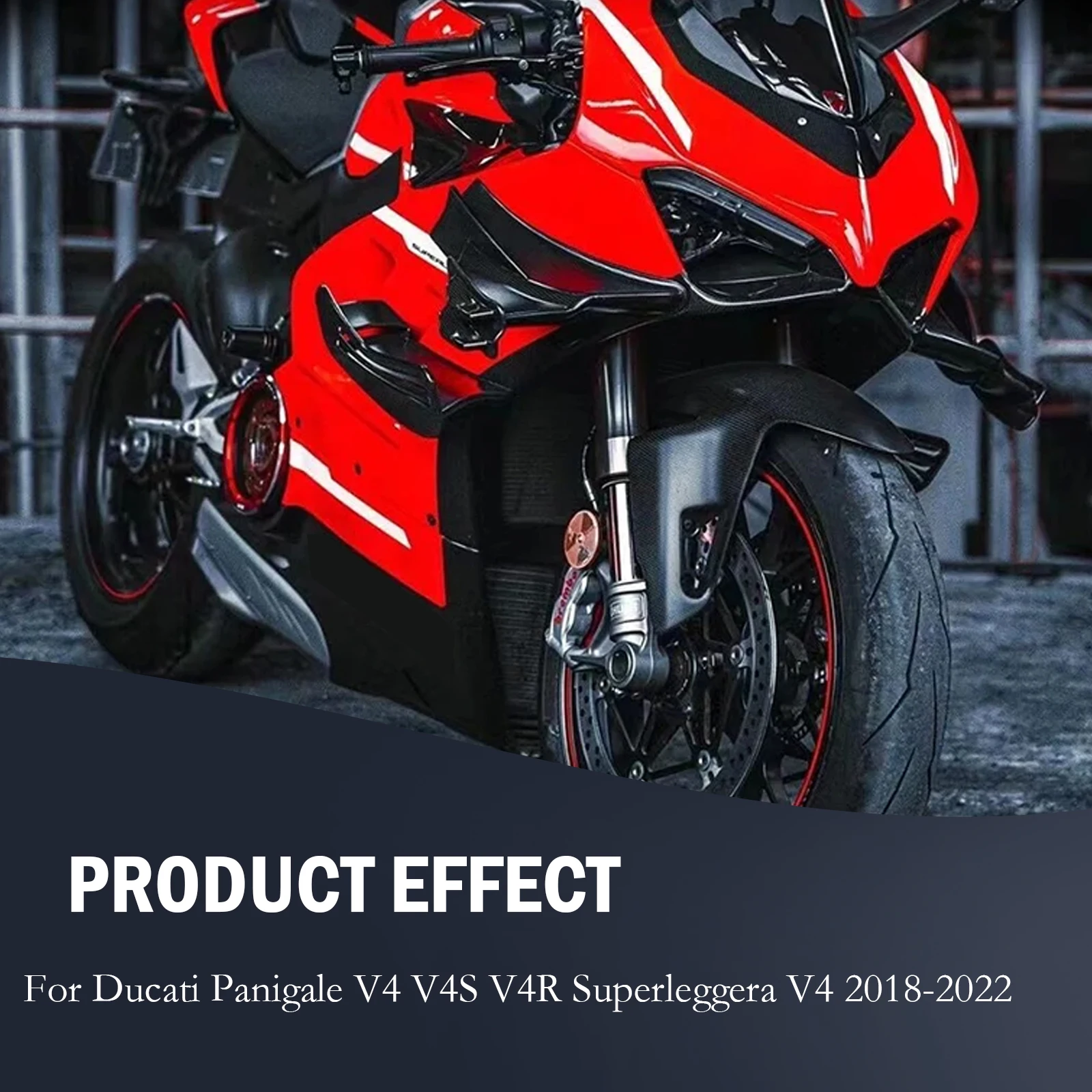 FAIRING FIXED WING Side For Ducati Panigale/ Streetfighter Panigale V4 V4S V4R Superleggera V4 2018-2022 Motorcycle Accessories