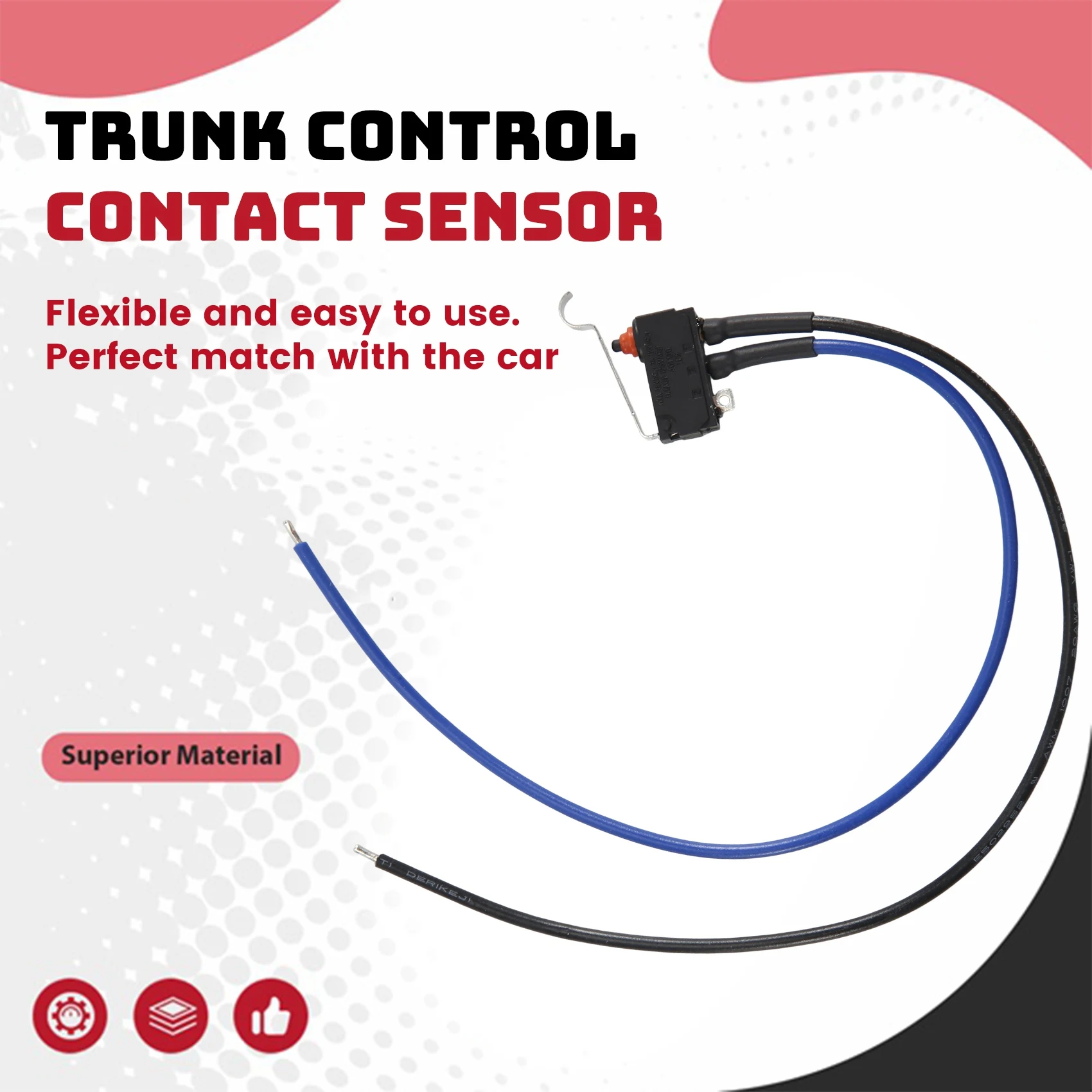 Car Rear Trunk Opening Control System Contact Sensor Cable For Volvo XC60 S60 Maintenance Switch