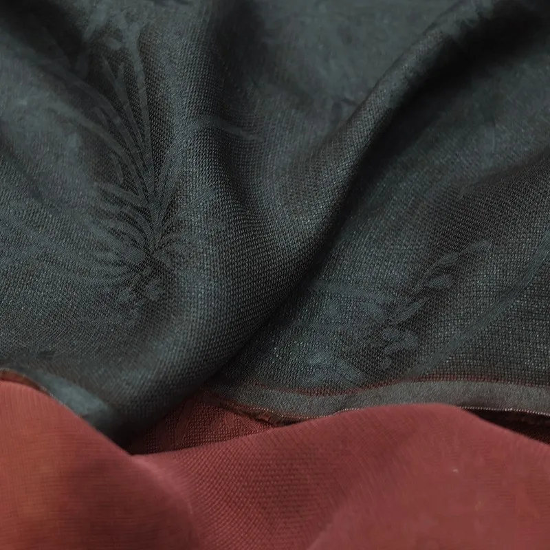 LAN-Muster Seide immaterielles Kulturerbe traditioneller Xiangyunsha-Stoff gewebt mit Blumenmuster atmungsaktiv