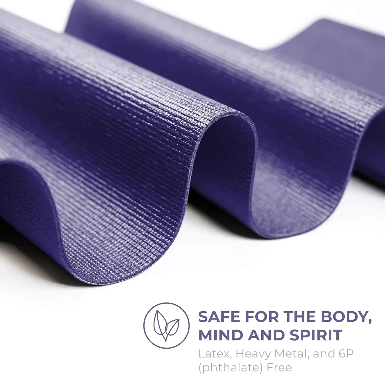 Voyage 5mm Studio Yoga Mats, 10 Pack, 72x24in | Extra Long, Anti-Tear Exercise Mats for Workout, Stretching, Fitness - Non