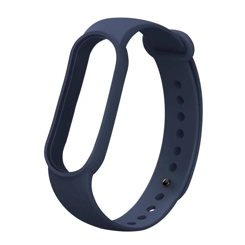 10Pcs Watchband for Mi Band 7 6 5 4 3 Bracelet Xiaomi Mi Band Strap Silicone Sport Replacement Wristband Smartwatch Accessories