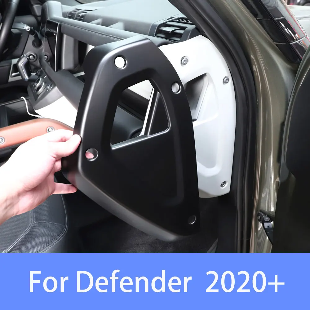 لاند روفر ديفندر 2020-2025 ABS لوحة العدادات وحدة التحكم المركزية لوحة زخرفية جانبية 90/110/130 الديكور الداخلي #2