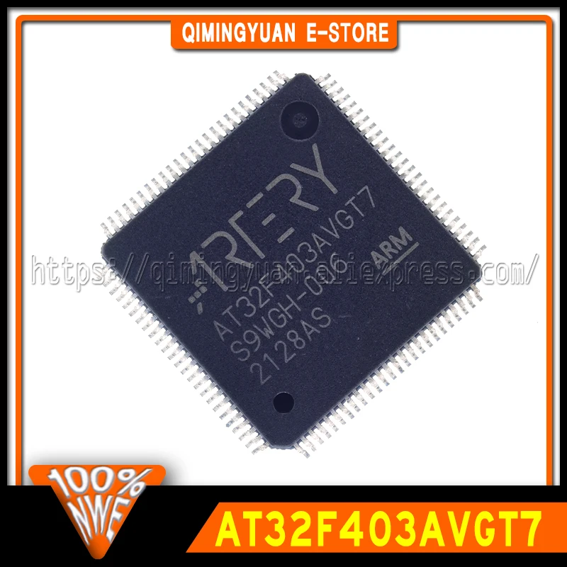 1~20PCS/LOT Original spot AT32F403AVGT7 AT32F403A LQFP100 32-bit microcontroller chip