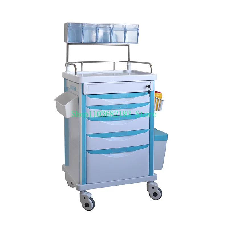 ORP800-AT10 Emergency Cart ABS Material, Anesthesia Multi-functional Rescue Vehicle