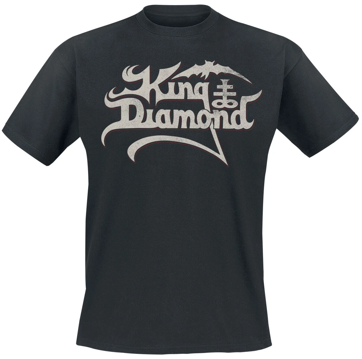 Hot King Diamond Grafik-Baumwoll-Band-T-Shirt Unisex Sommer Kurzarm Mode-Marke Tee Luxus Lässige Vintage-T-Shirts – Detail 6
