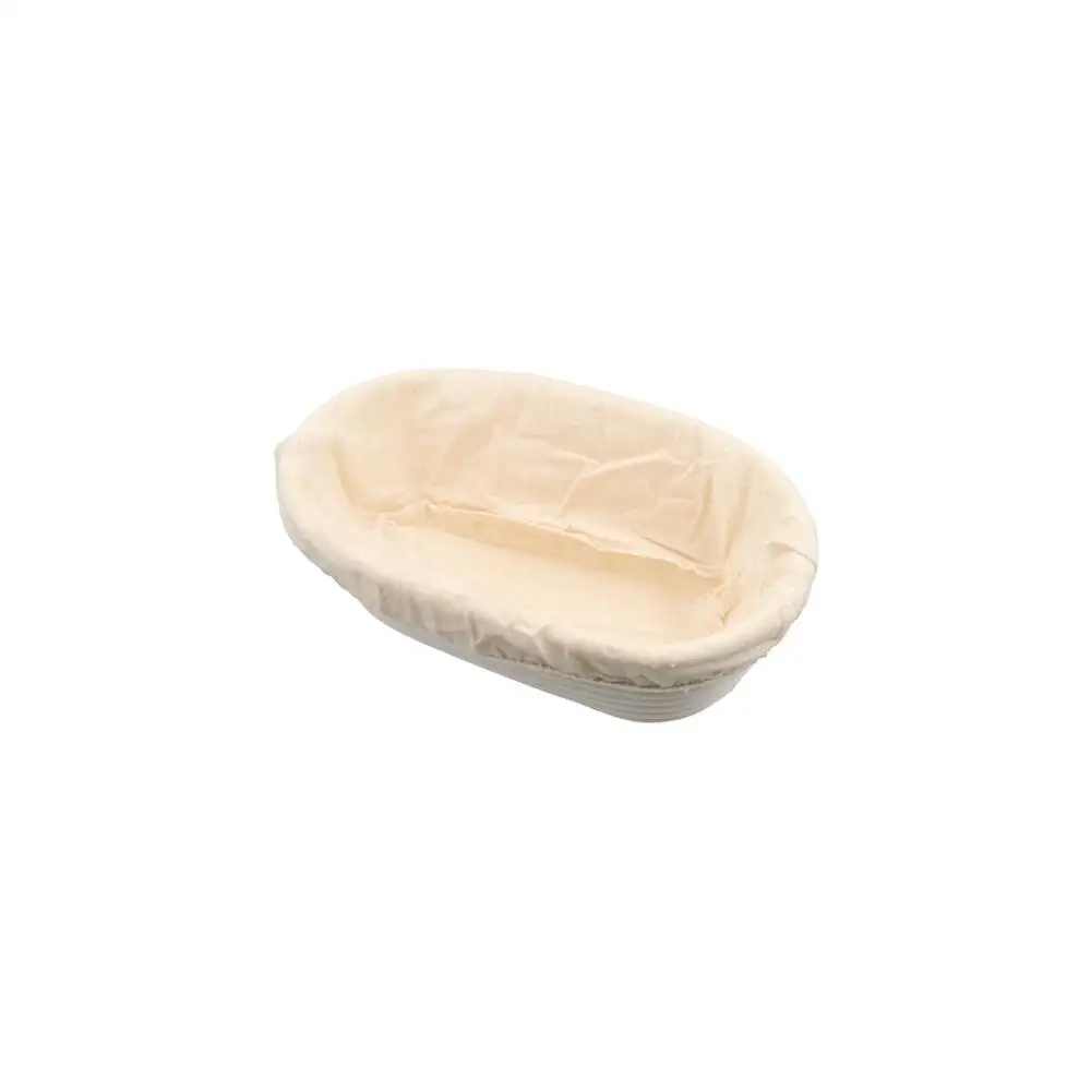 Natural Handmade Bread Fermentation Baking Supplies Wicker Rattan Basket Dough Rising Banneton Brotform Liner Baskets