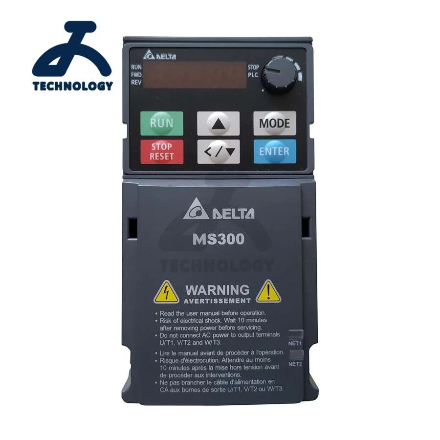 

Delta frequency converter MS300 series 0.4 0.75 1.5 2.2KW 220V VFD2A8MS21ANSAA VFD4A8MS21ANSAA VFD7A5MS21ANSAA VFD11AMS21ANSAA