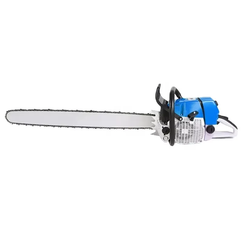 105CC  Petrol Gasoline Chainsaw 36 Inch Blade Powerful  Wood Cutting Machine