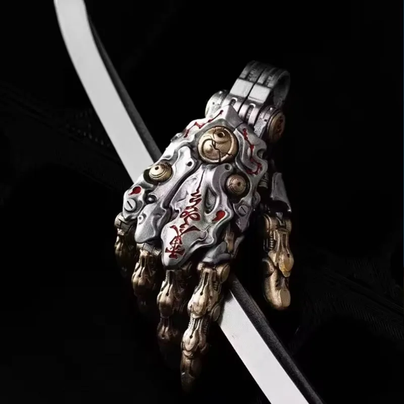 Gothic Retro Mechanical Hand Keychain Pendant