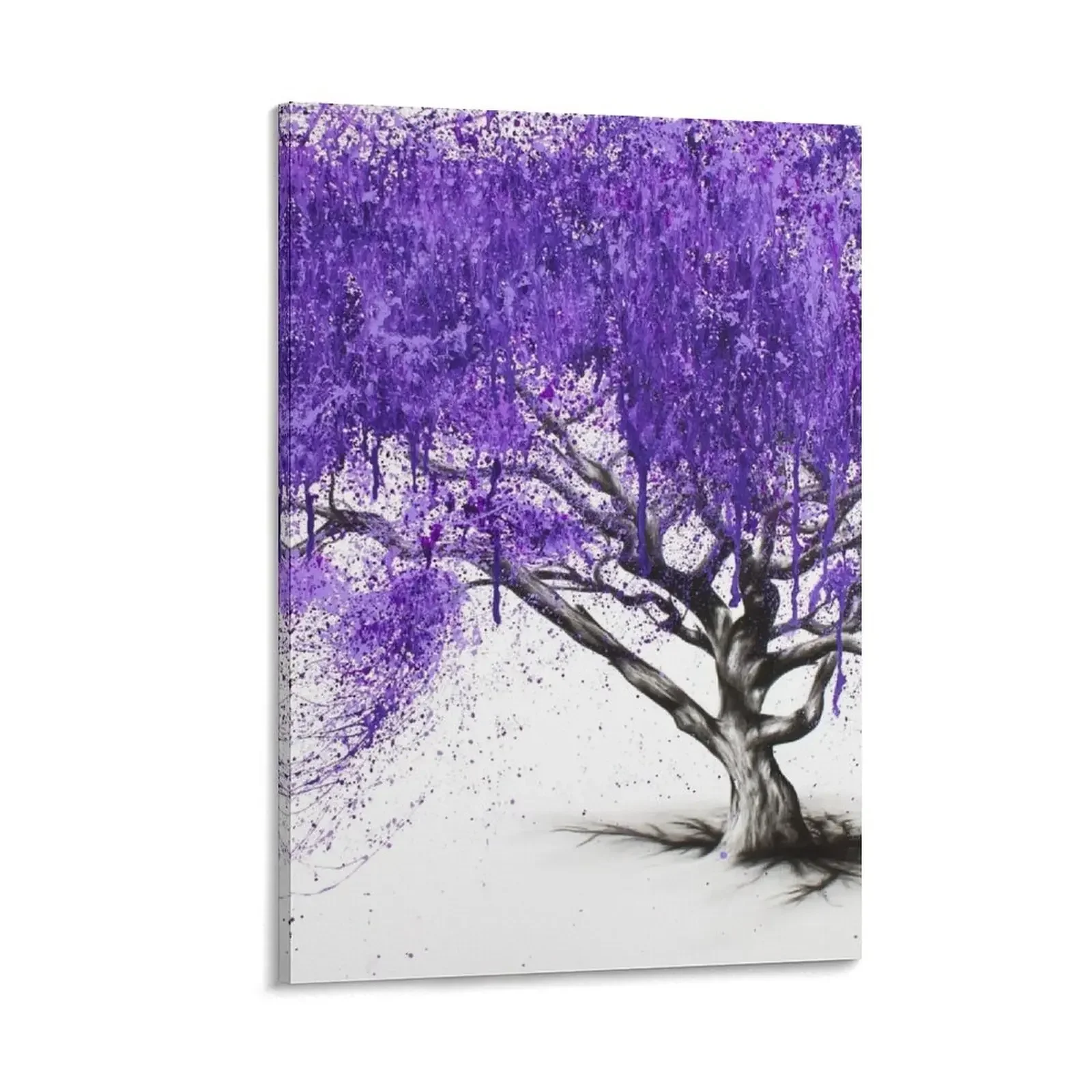 

Purple Jacaranda Tree Canvas Painting Home decoration art mural house decorations