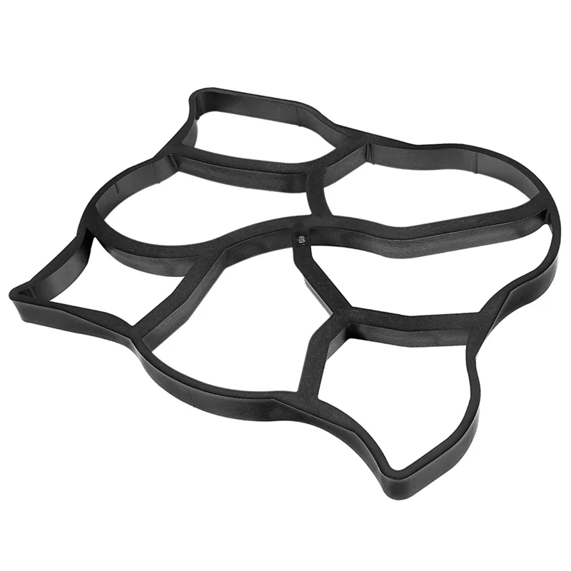 

B50C Walk Maker Mold, Irregular Reusable Concrete Cement Mould Stepping Stone Path Fordiy Garden Yard