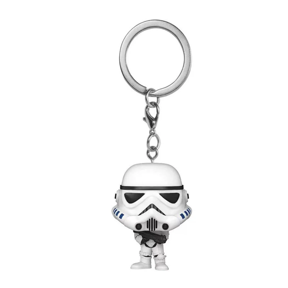 Chaveiro Obi-wan Kenobi The Child Baby Yoda com copo Boba Fett the Mandalo Pocket PVC Figura Brinquedos Chaveiro