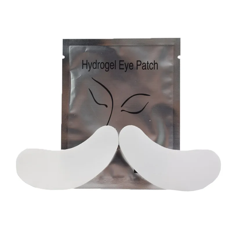 50Pairs Eyelash Pad Gel Patch Grafting Eyelashes Under Eye Patches For Eyelash Extension Paper Sticker Application Make Up Tools